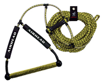 Wakeboard Rope Deluxe Yellow